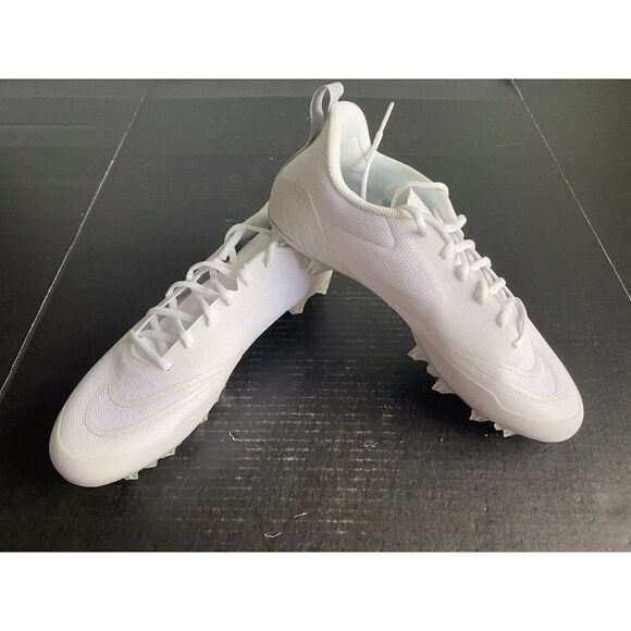 Nike Alpha Huarache 8 Pro Lacrosse Cleats CW4439-110 White Men’s Size 13 - Picture 1 of 11